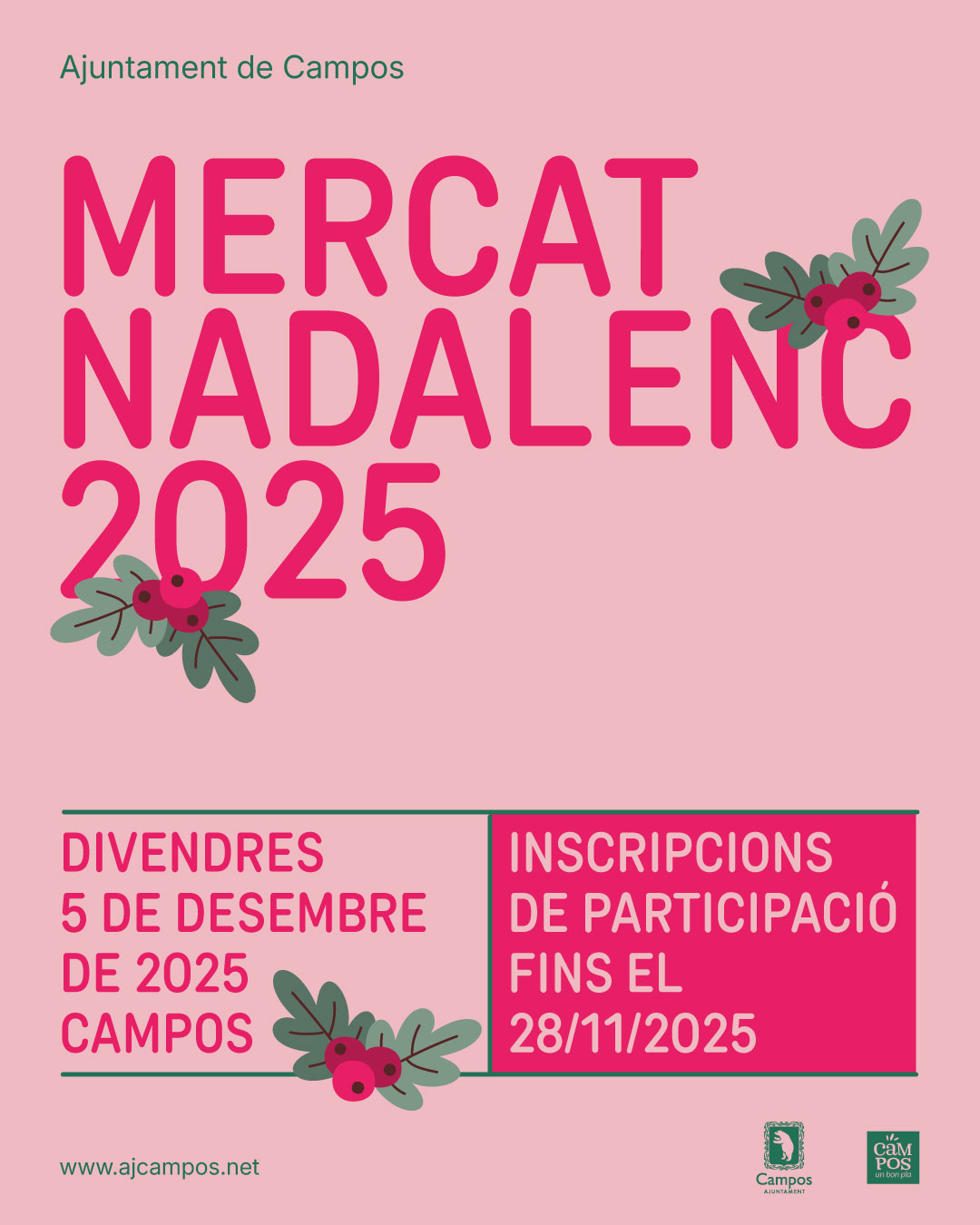 Obertes les inscripcions Mercat de Nadal | Nadal a Campos 2025 mallorca