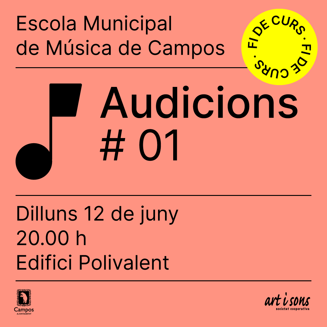 Audicions #01 | Fi de Curs | Escola de Música de Campos