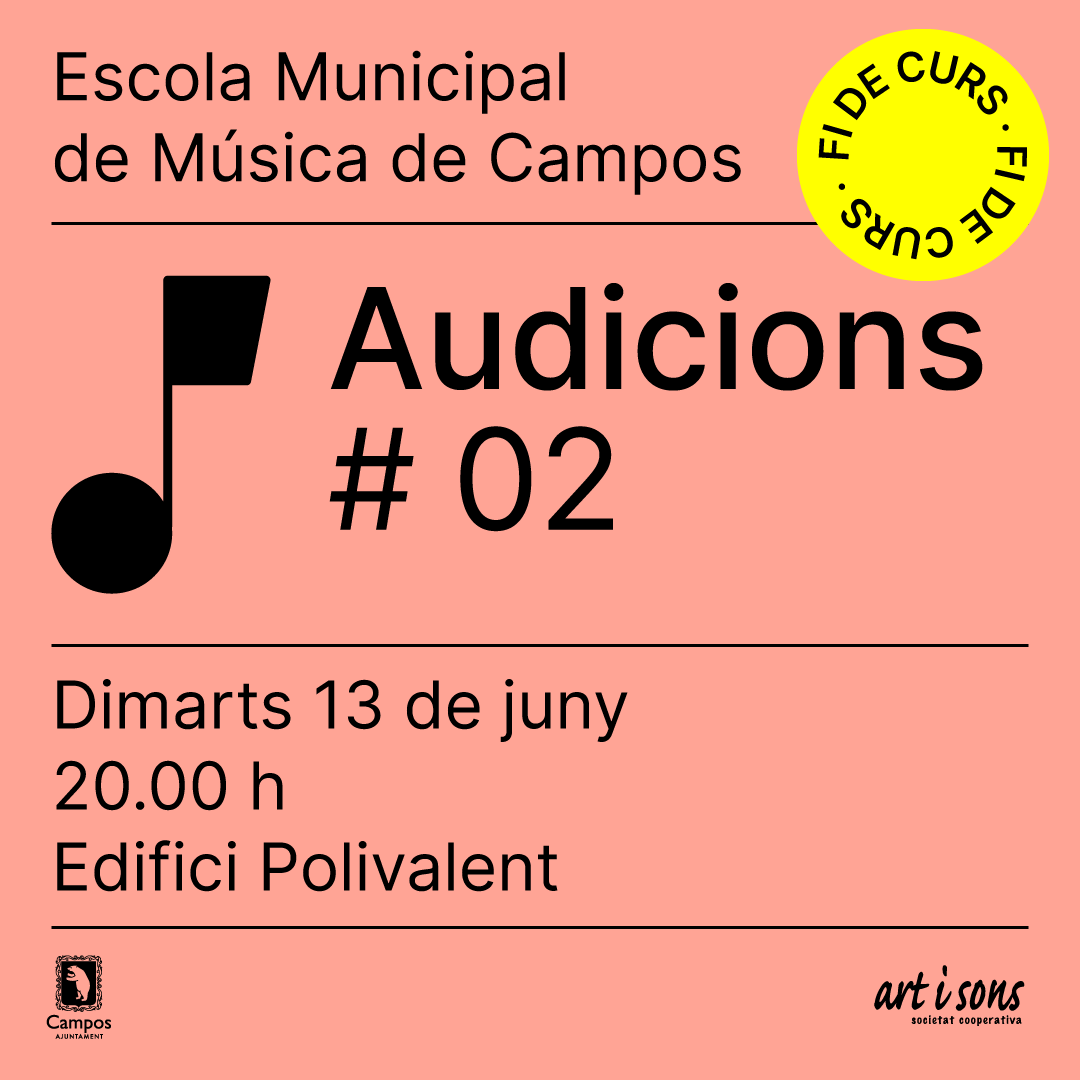 Audicions #02 | Fi de Curs | Escola de Música de Campos