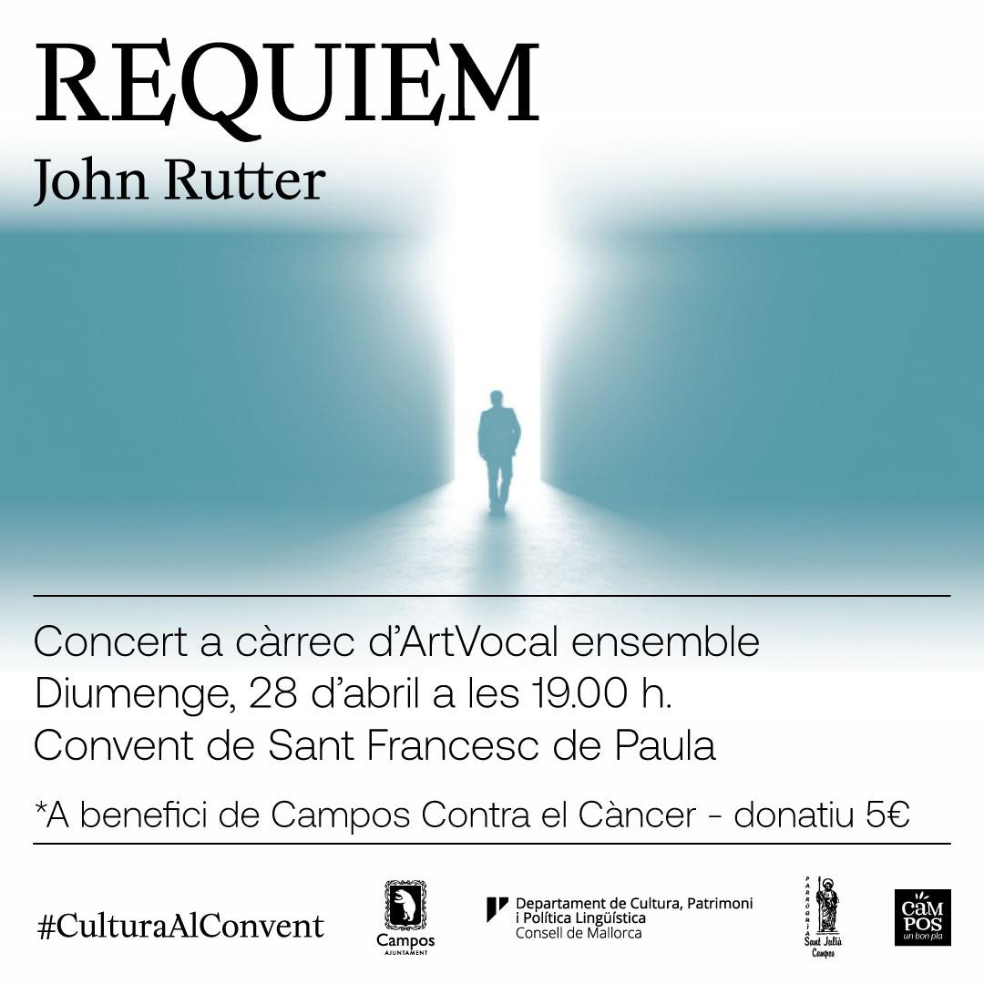 Rèquiem de John Rutter | Concert a benefici contra el càncer