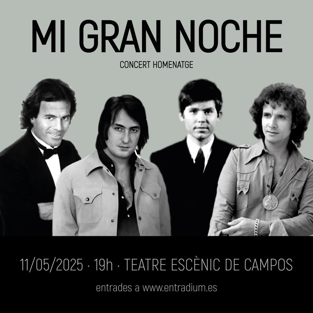 Mi Gran Noche | concert homenatge | Campos 2025