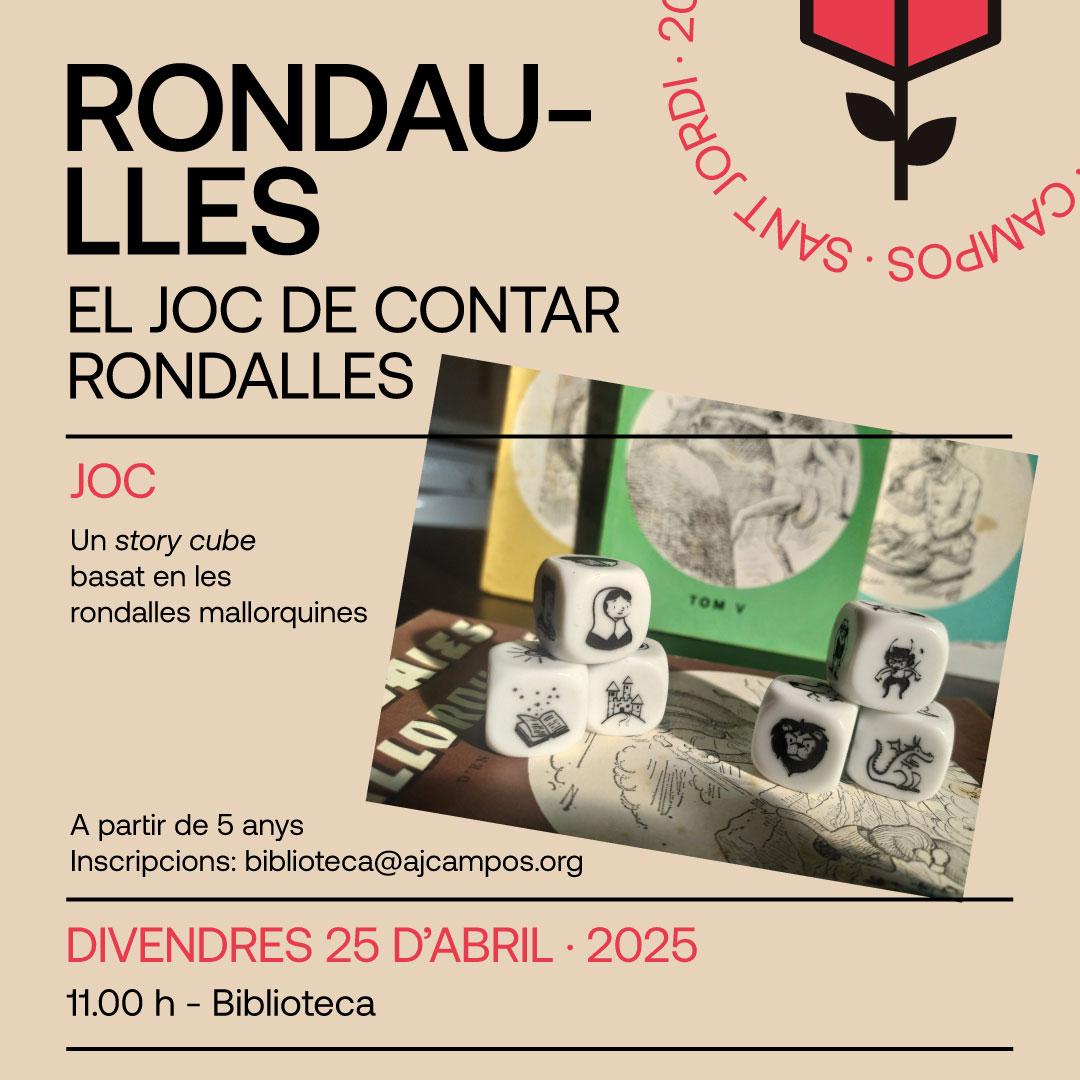 Rondaulles: el joc de contar rondalles | Sant Jordi 2025 campos mallorca