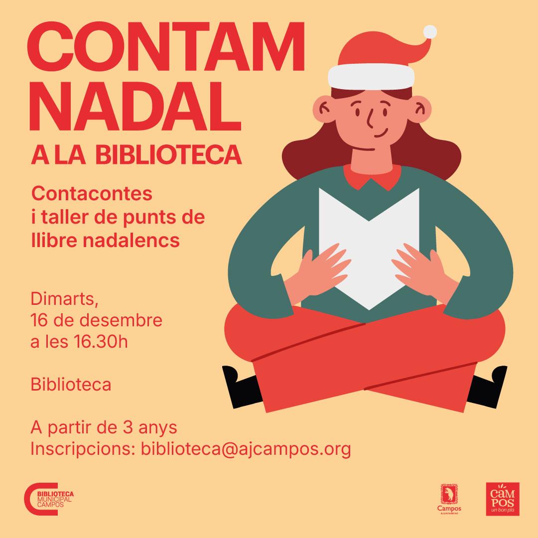 CONTAM NADAL A LA BIBLIOTECA CAMPOS MALLORCA