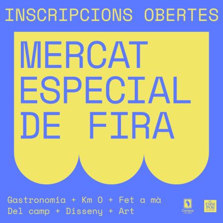 INSCRIPCIONS MERCAT ESPECIAL FIRA OCTUBRE 2024 CAMPOS MALLORCA
