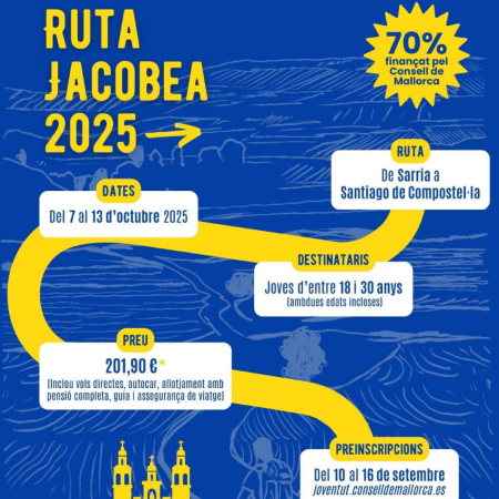 El Consell de Mallorca organitza el viatge «Ruta jacobea 2025»