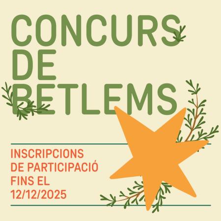 Obertes les inscripcions al Concurs de Betlems | Nadal a Campos 2025